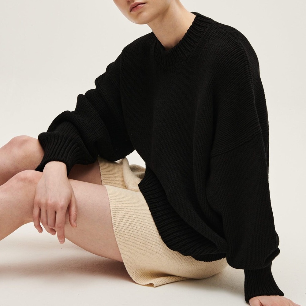 Babaa jumper no 16 in black